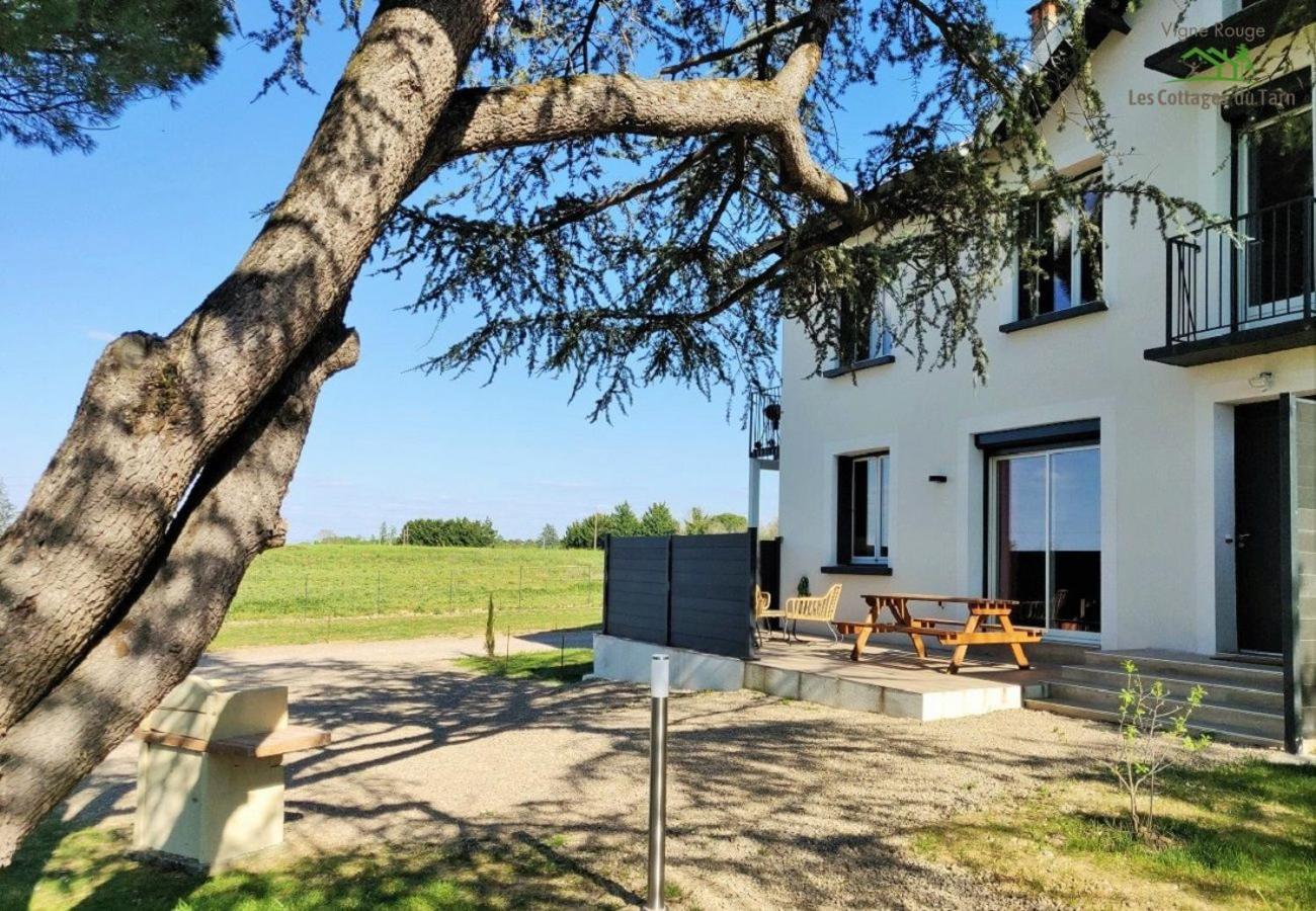 Le Cottage Nature Vigne Rouge Sauna Gaillac Entre Albi-Toulouse & Les Cottages Du Tarn Brens  Luaran gambar