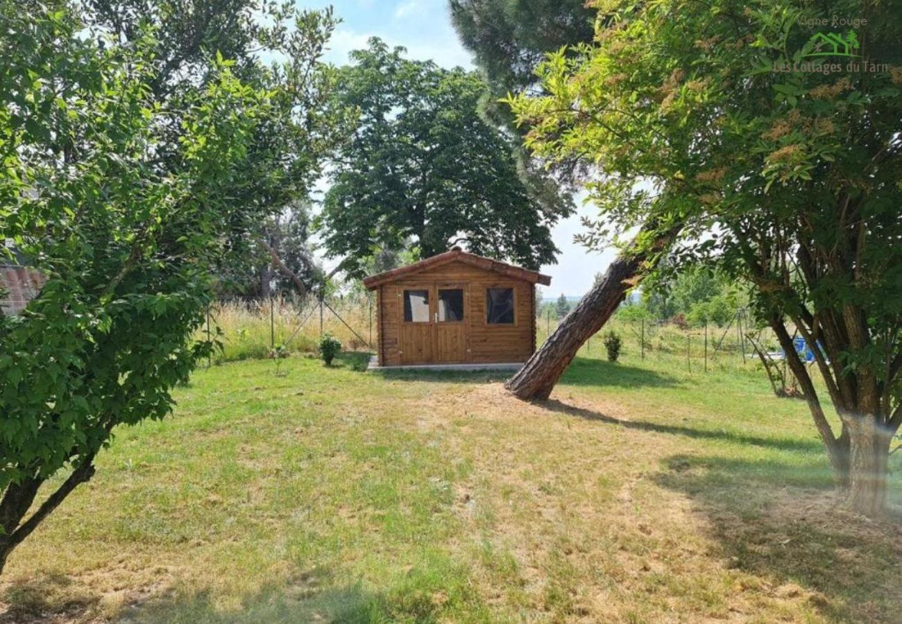 Le Cottage Nature Vigne Rouge Sauna Gaillac Entre Albi-Toulouse & Les Cottages Du Tarn Brens  Luaran gambar