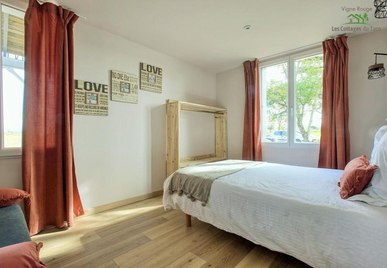Le Cottage Nature Vigne Rouge Sauna Gaillac Entre Albi-Toulouse & Les Cottages Du Tarn Brens  Luaran gambar