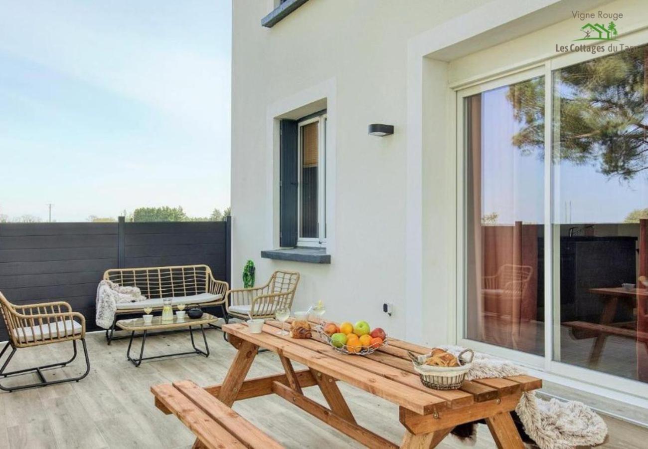 Le Cottage Nature Vigne Rouge Sauna Gaillac Entre Albi-Toulouse & Les Cottages Du Tarn Brens  Luaran gambar