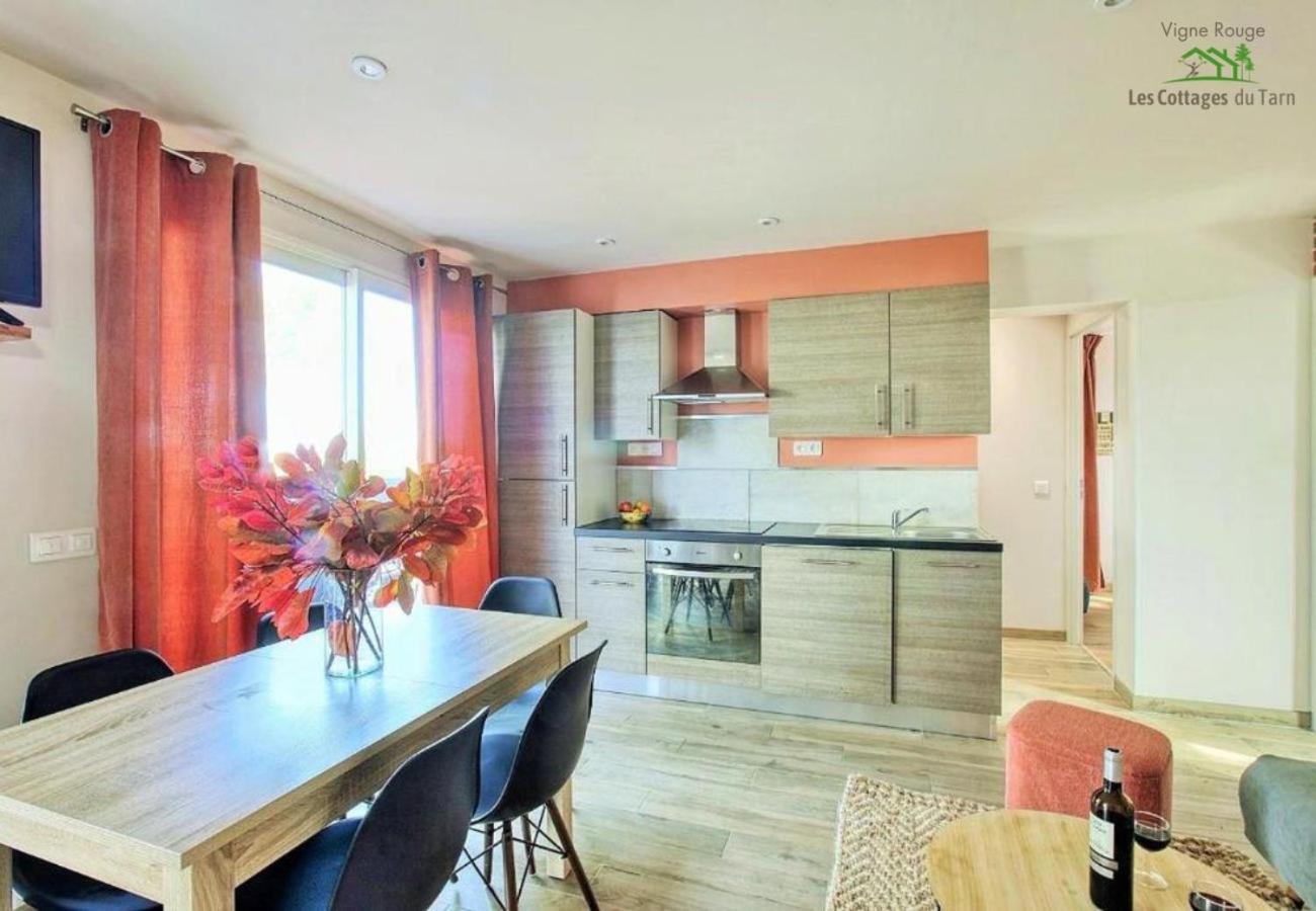 Le Cottage Nature Vigne Rouge Sauna Gaillac Entre Albi-Toulouse & Les Cottages Du Tarn Brens  Luaran gambar
